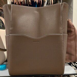 Aallyn Wood Berry Jordan Bucket Bag